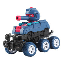 Tank Bulletable Jouet en ABS à conduite inertielle Modèle interactif de haute simulation pour garçons et filles