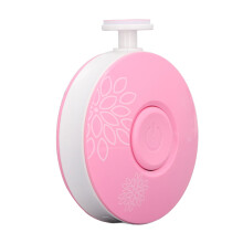 Tragbarer elektrischer Baby-Nagelknipser Pink, 1500mAh Akku, effizient & multifunktional