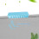 120 Sets Multicolor Hanging File Folder Tabs with Blank Inserts 2 Inches Plastic Hanging File Tabs for Hanging Folders 5