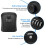 Key Lock Box, Wall-Mounted Zinc Alloy Key Box  4-Digit Combination Key Storage Lock Box 4