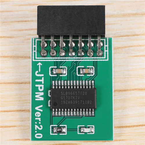 TPM 2.0 Encryption Security Module Remote Card LPC-14PIN Module 14Pin LPC for MSI TPM2.0 LPC 14 Pin Security Module 1