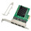RJ-45 4-Port Ethernet Server Adapter Gigabit Network Card PCI-E X1 Interface 1