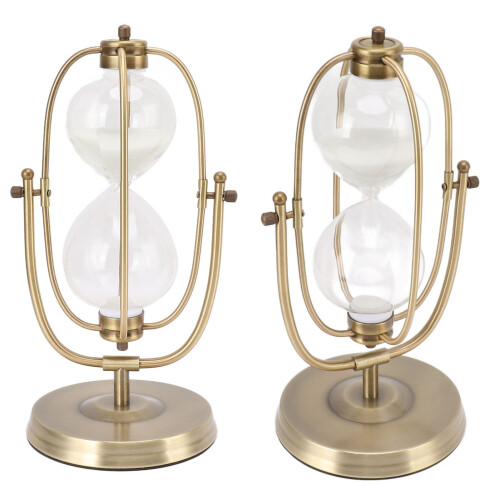 Vintage Handcrafted Hourglass 60 Mins 2