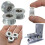 3D Printer Idler GT2 20 Tooth Synchronous Pulley Inner Hole 5mm Width 6mm Suitable for VzBoT 3D Printer 2