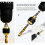 2 Pcs 60mm Drill Chuck Screwdriver Impact Driver Adaptor 1/4Inch Hex Shank Drill Bit Tool Quick Change Convertor Adapter 5