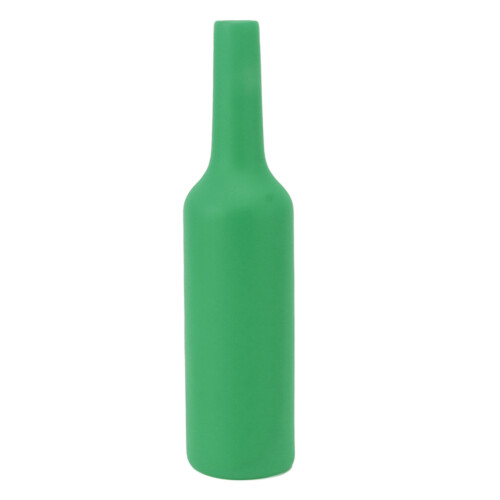 Silicone Shatterproof Green Bartender Practice Bottle 447g 2