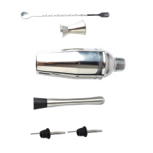 6-teiliges Cocktail-Shaker-Barkeeper-Set,