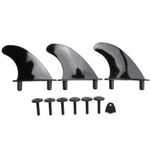 Set di 3 Pinne per Tavola da Surf Soft Top per Accessori per Tavole da Surf Softboard Paddle Board
