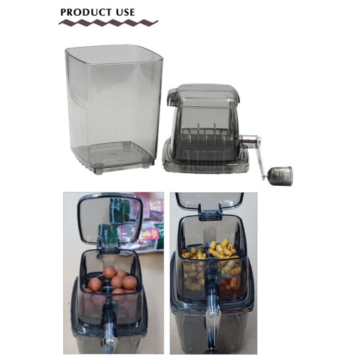 Neue 1 StüCke Karpfen Angeln KöDer KöDer Grinder Manuelle Eis Boilie Karpfen Angeln Eis Chopper Hause KüChe Bar Eis Mixer 1
