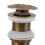 Vintage Copper Pop Up Sink Drain for Bathroom Kitchen, Rust-Resistant 10