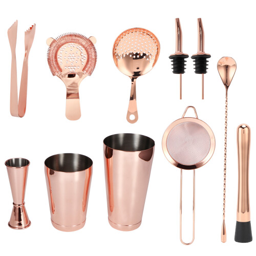 11 Teile/satz Cocktail Shaker Set Barkeeper Kit
