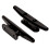 Pacote de 2 Presilhas de  de Nylon Preto de 6 Polegadas - Presilha de Corda, Caiaque, Presilhas de Doca de  - Perfeitas para DecoraçãO 1