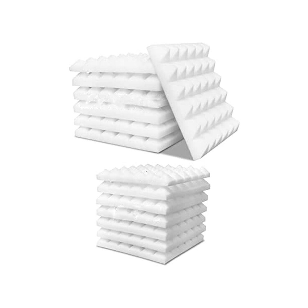 12 Pack Acoustic Panels,Sound Proof Foam Panels,Studio Soundproofing Wedges,Wall Reduce Noise Foam,For Music Studio,Etc 6033286491167