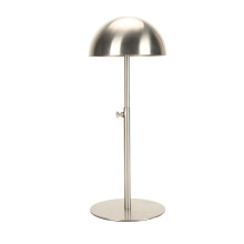 Robuster Hutständer, rutschfest, höhenverstellbar, gebürstete Oberfläche, rostfrei, vielseitig einsetzbar, modernes Design, Edelstahl,