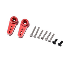 2 Stuks Metalen 15T Servo Arm Servo Hoorn Fit ES08MA Servo voor Axiale SCX24 1/24 RC Crawler Auto Upgrade Onderdelen, 2