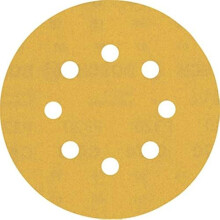 Schuurbladen - BOSCH - Expert C470 - Ø 125 mm - Korrel 320 - 50 stuks