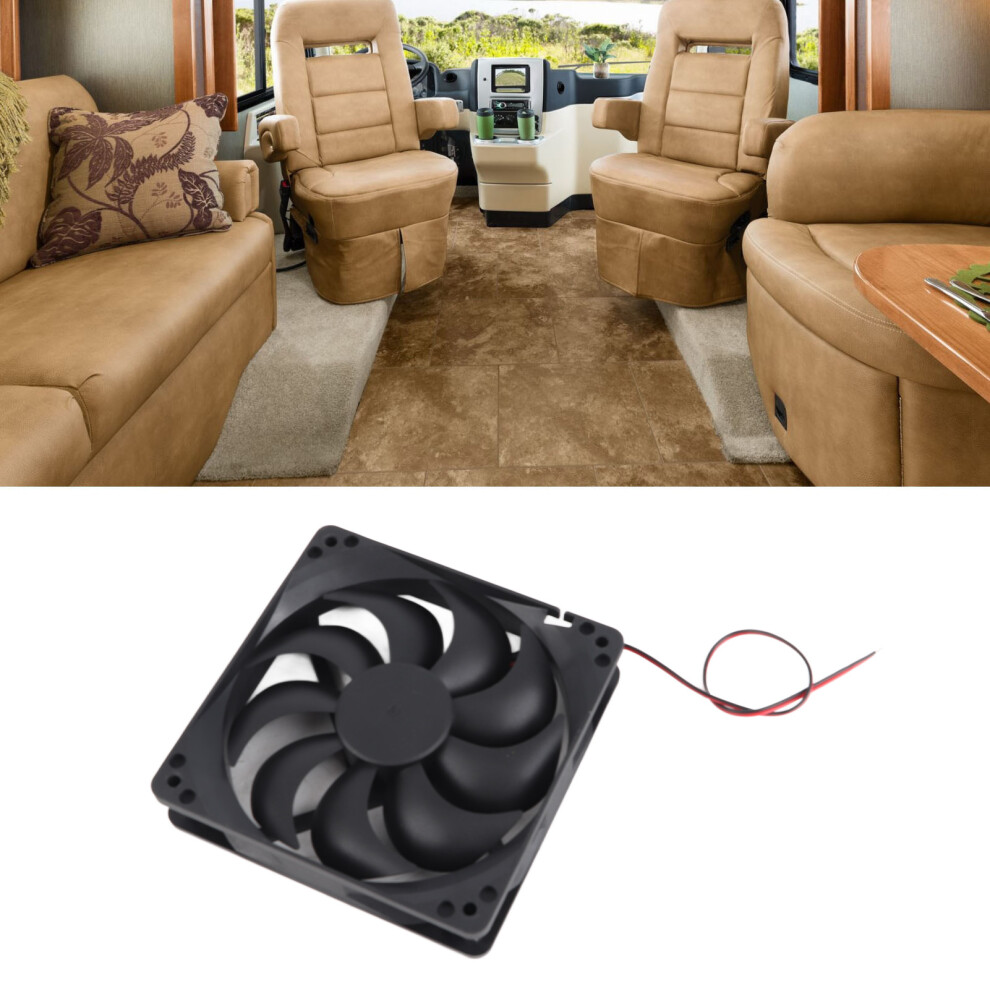 12V/24V Rv Air Vent Fan 120X120mm Abs Exhaust Ventilator 4181378023610