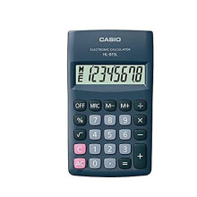 CASIO HL-815L-BK BOX pocket calculator, 8-digit, 69.5x118mm, black