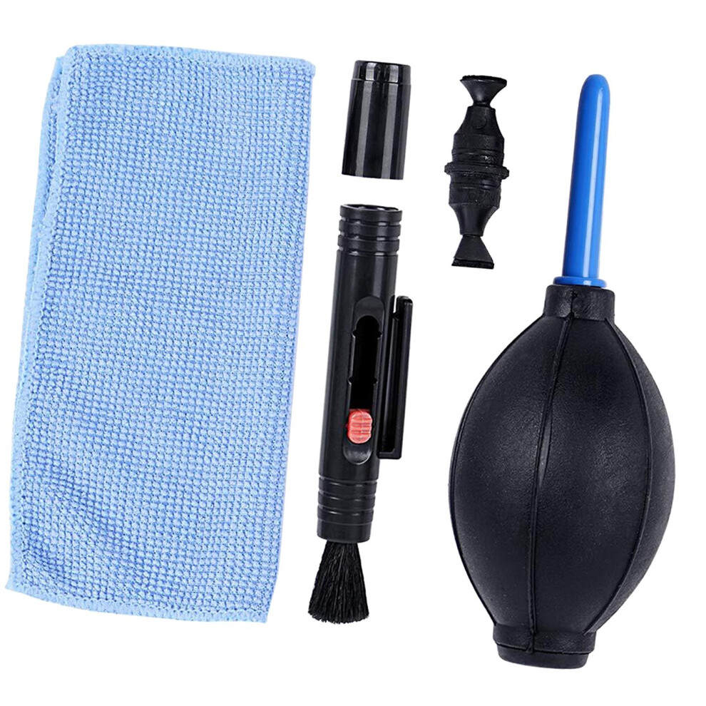 3 In 1 Camera Cleaning Kit Dust Pen/Blower/Cloth For Lcd Dslr Vcr Eyeg 6901423022331