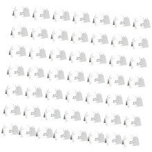 50 stuks elegante tafelnaam, plaatskaarten,-reflecterend zilver