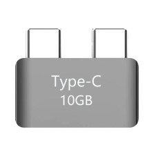 Dual Type-C Extender Adapter USB-C  3 Female To Male Expansion Adapter 40Gbps PD 5K Video for  Pro Air