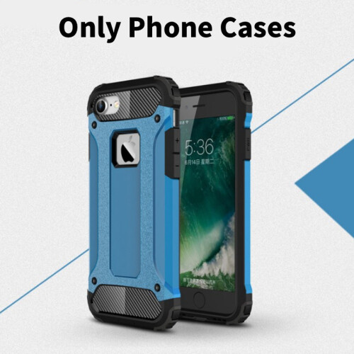 (Blue iPhone 7 Plus)7 Plus Slim Profile Cover Shock Absorption Scratch Convenience Resistant