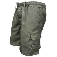 (Army Green,L)Pantalones Cortos de Verano para Hombres Deportes Trabajo Informal Ejército Combate Carga Pantalones Cortos Pantalones