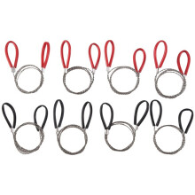 Serra de Cabo de Tubo de PVC de 8 Unidades Serra de Fio de AçO InoxidáVel Cortador de Tubo de PVC para Bolso Manual Corda de Ferramenta de Corte de