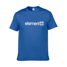 (Royal Blue, S) Women Men Element Printing Tees Shirt Short Sleeve Cotton T Clothes Tops Shirt