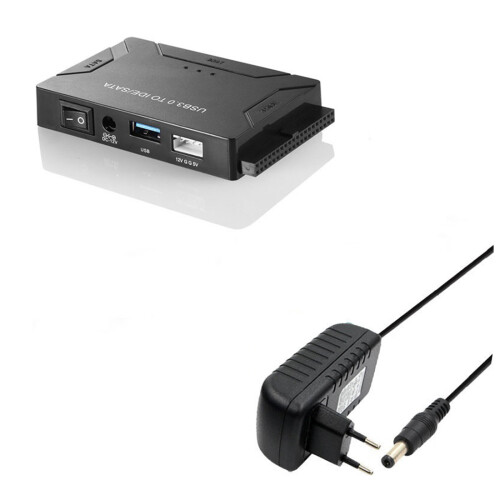 Adaptador  para USB IDE USB 3.0 2.0 Cabo Sata3 para HDD SSD de 2,5 3,5 Polegadas Conversor IDE  Adaptador, Plugue UE