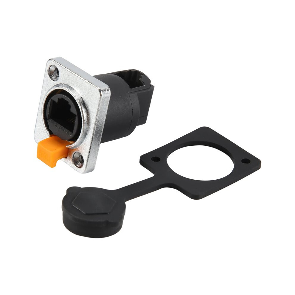 Rj45 Waterproof Network Connector 8P8c Female Panel Mount Sockets Rj45 Ethernet Connector(Style 4) 4711834874847