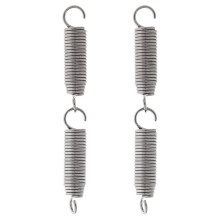 4 Pezzi Pedale per Grancassa Hammer Mallet Springs Argento un Risposta Rapida Pedale del Tamburo Molla Pedale del Tamburo Parti del Martello