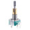 2PCS EC11EBB24C03 Dual Axis Encoder with  30 Positioning Number 15 Pulse Point Handle 25mm 2