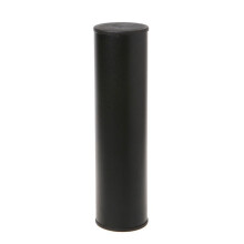 Profissional Cilindro de AçO InoxidáVel Agitador de Areia Ritmo Instrumentos Musicais PercussãO para Acompanhamento de Banda, Preto