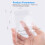 Waterproof Cover for Wireless Doorbell Door Bells Ring Chime Button Transparent Protector 7