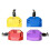 Jam Drum Block Latin Percussion Musical Instrument Plastic with 3 Sided Mount Medium Pitch () 3