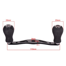 Tuning Handle Rocker Roda de Tambor Road Sub-Wheel Handle Water Drop Roda Rocker Equipamentos de Pesca AcessóRios(Esquerdo)