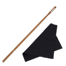 Bacchetta di Pulizia con Kit di Pulizia per Flauto in Tessuto Accessori per Strumenti Musicali a Fiato