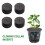 40 Pcs Garden Clone Collars Neoprene Inserts Sponge Block para 2 Polegada Net Pots Hydroponics Systems e Cloning Machines 3