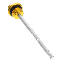 Universal Motorcycle Oil Gauge Aluminum Alloy Engine Oil Level Indicator Easy Install