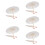 10Stk Papierschirm Bunt Hochzeit Feier DIY 10