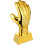 2Pcs Compact Trophy Decorative Soccer Competition Award 1