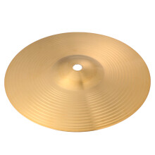 4Stk Goldene Brass Cymbal Set Hi-Hat Crash Ride Schlagzeug Zubehör