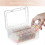 Small Storage Box with Lid Small Plastic Clear Box Plastic Storage Container Box Empty  Organiser for Small Items 2