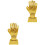 2Pcs Compact Trophy Decorative Soccer Competition Award 9