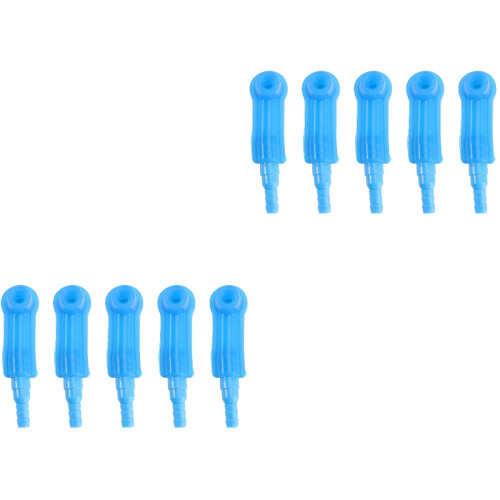 10Stk Bremsöl Pumpenanschluss Auto Tool Blau ABS Strapazierfähig 2