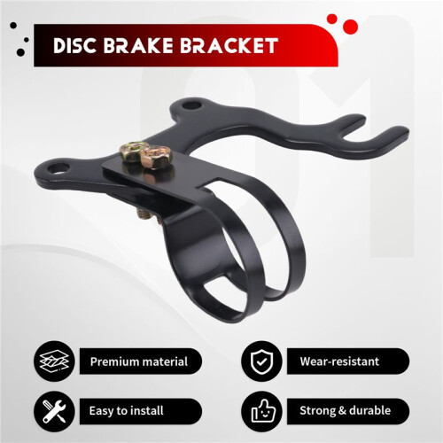 20/31.8mm Adjustable MTB Bike Disc Brake Bracket Converter Frame Adapter Mounting Holder 1