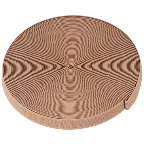 3Rolls Khaki Durable Shoes Elastic Strap DIY Plain Elastic Bands