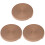 3Rolls Khaki Durable Shoes Elastic Strap DIY Plain Elastic Bands 2