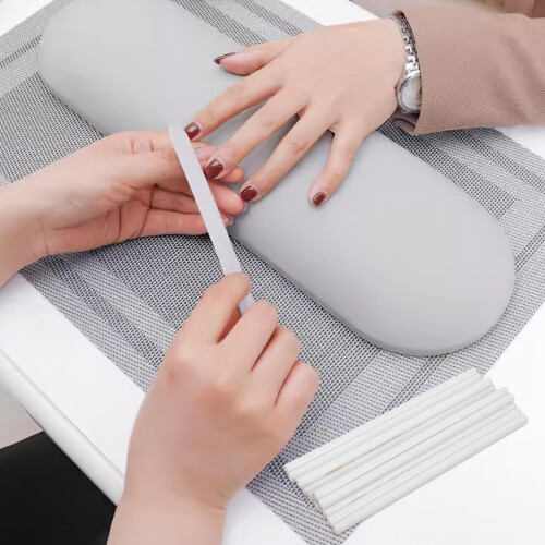 24Stk Maniküre Punkt Stift Weiß Für Nageldesign Mit 2